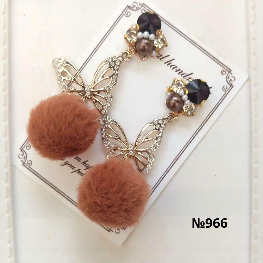 ♡ハンドメイド♡ビジューピアスイヤリング№930