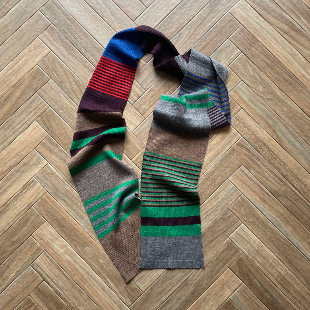 ジュンミカミ　マルチボーダーマフラー