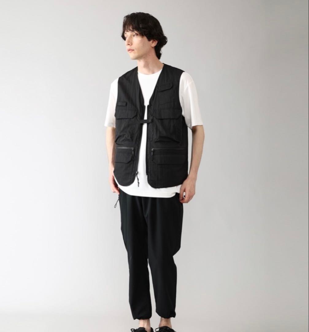 COLUMBIA BLACK LABEL ログリバーベスト ブラック　M