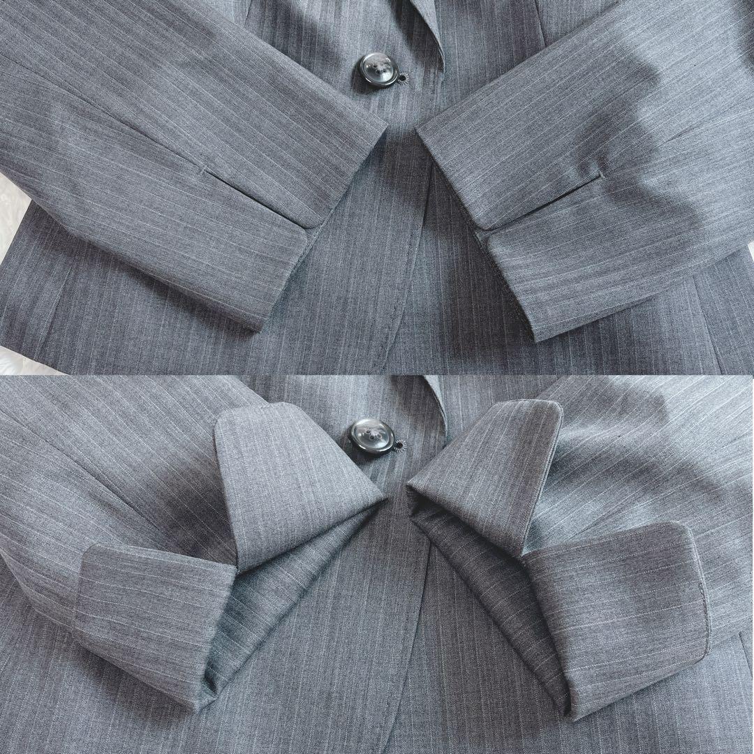 美品✨エヌライン パンツスーツ セットアップ シルク混 大きいサイズ 近年モデル