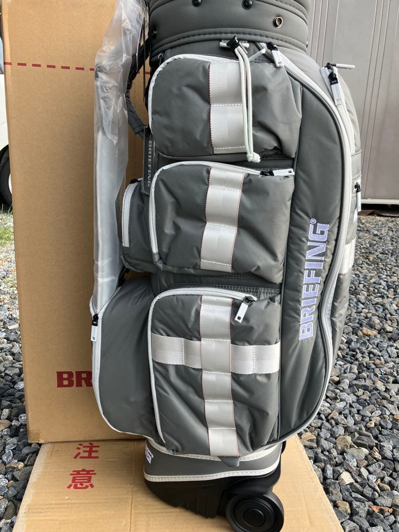 ブリーフィング ゴルフ キャディバッグ CR-6 キャスター付BRG251D02