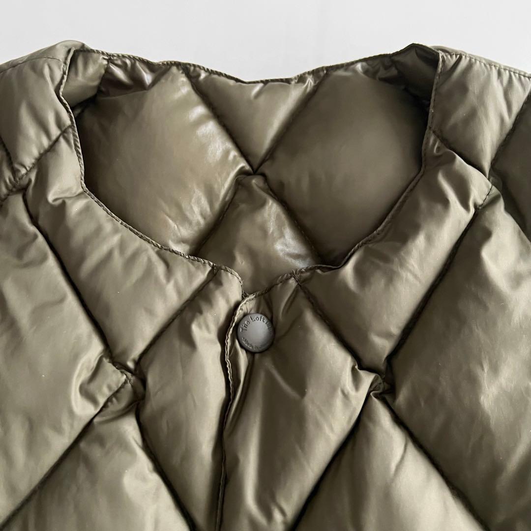 ロフトラボ キルティングダウンベスト オリーブ XS⭐︎タグ付き未使用品