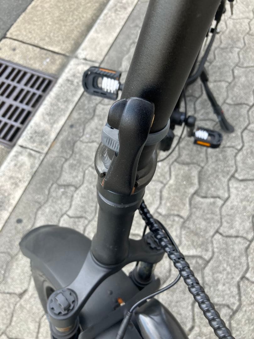 ジャンク品 折りたたみ電動アシスト自転車 FAT-01 20インチ 極太タイヤ