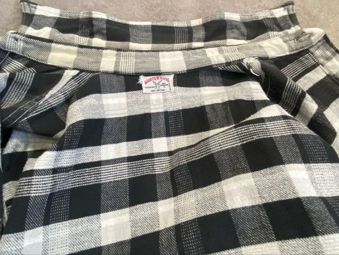 ★スペシャルヴィンテージ 60sWINTERKING ネルシャツ マチネル