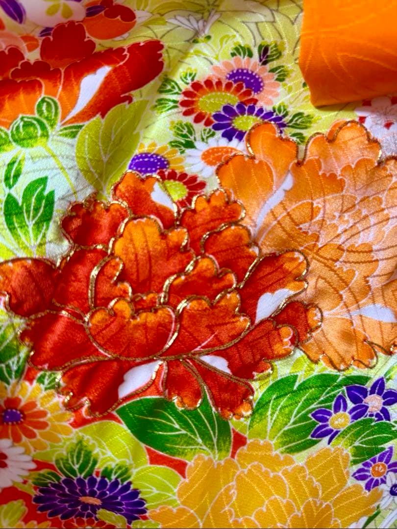 七五三 7歳 女の子 着物・帯・小物全般フルセット