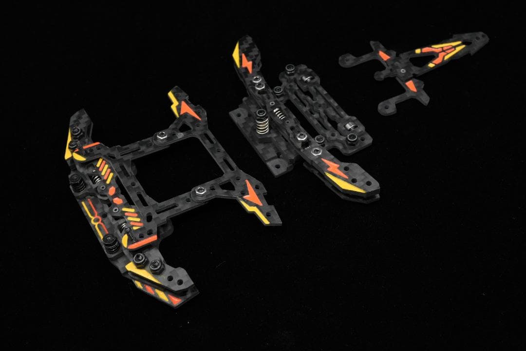 ミニ四駆　ATバンパー　アンカーシステム　新作　CNC精密加工　type-E