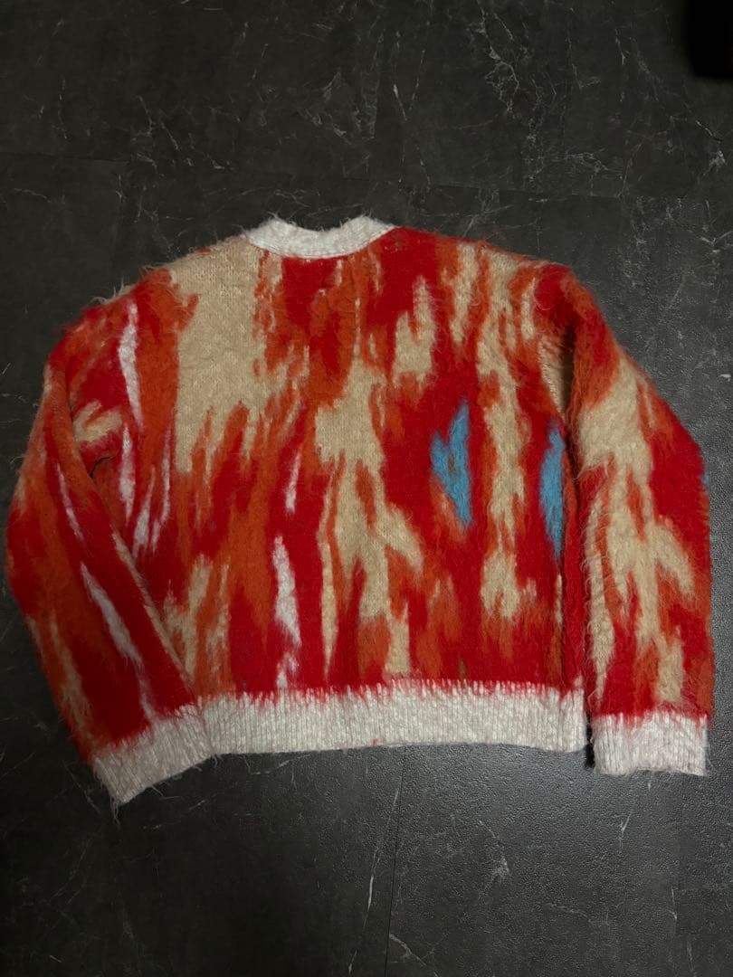 【平本蓮着用】NO MAINTENANCE shaggy cardigan