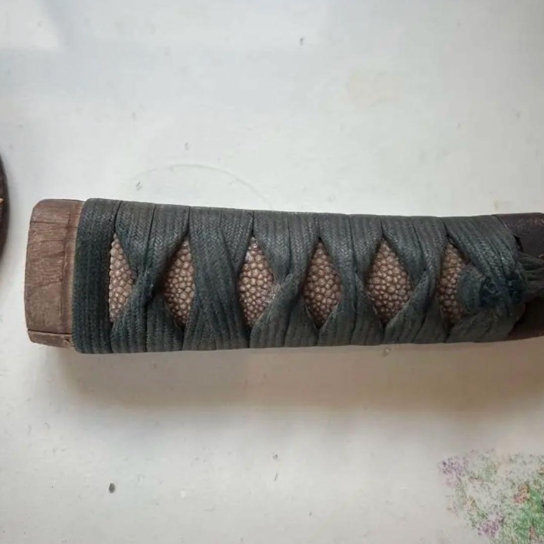 鍔（つば）出羽秋田住　正阿弥傳七 柄、（つか） 鞘（さや）