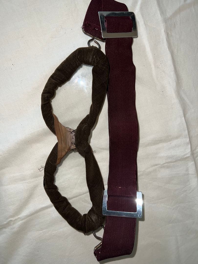 実物　旧日本軍　航空眼鏡