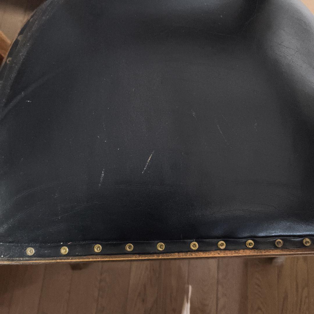 【3/2までの出品】カリッジマーケット☆チーク《イタリー》アームチェア①