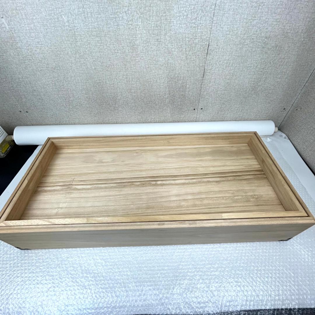 【新品未使用】高級衣裳箱　桐ダンス　総桐　中盆付き　着物入れ　収納・保管