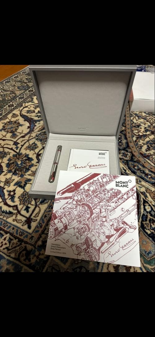 グレートキャラクターズ エンツォ・フェラーリ　1898 モンブランボールペン