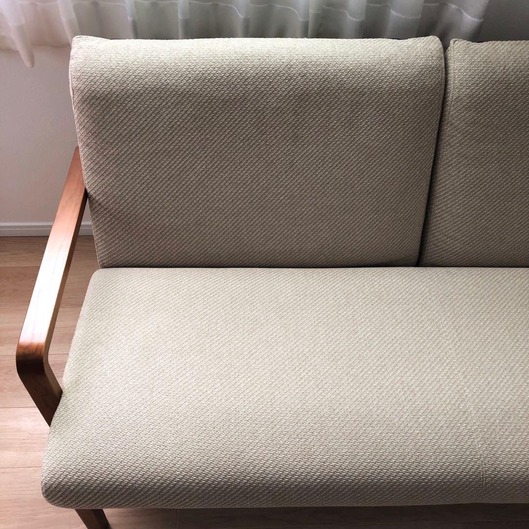 karimoku カリモク 2人掛けロング ソファ