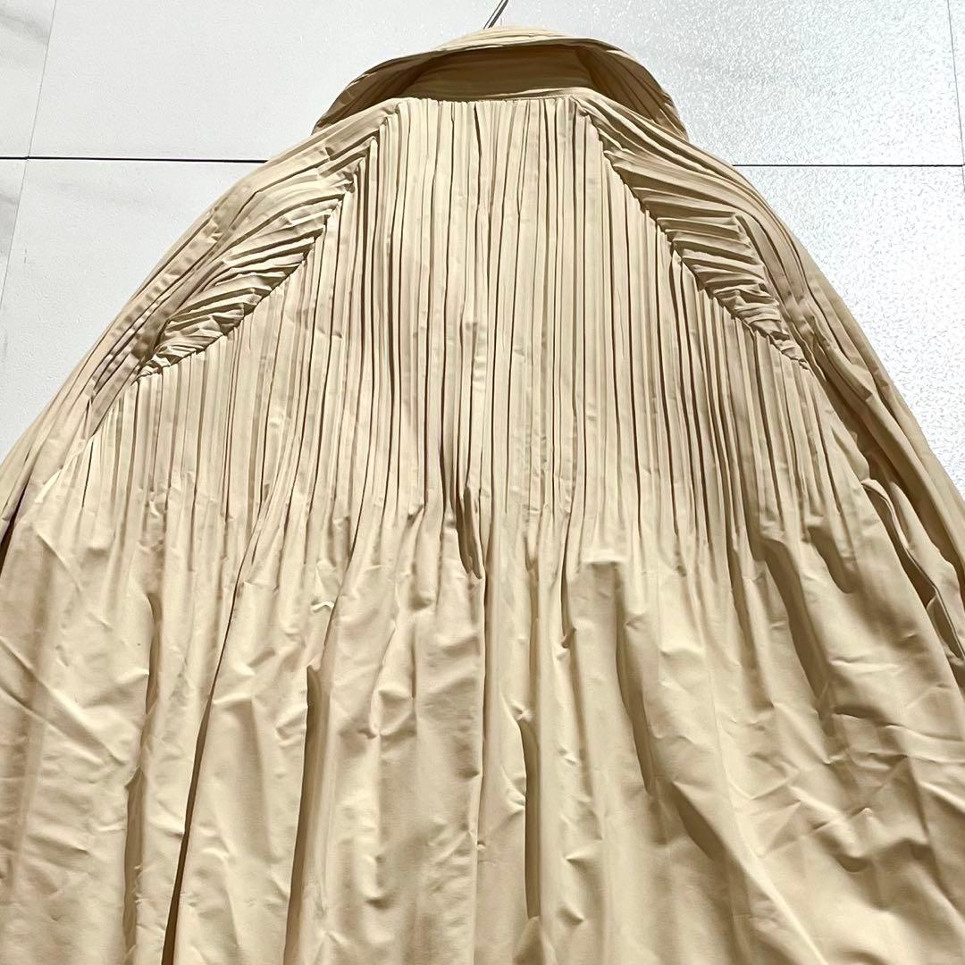 極美品✨ イッセイミヤケ プリーツプリーズ チェスターコート 2020AW