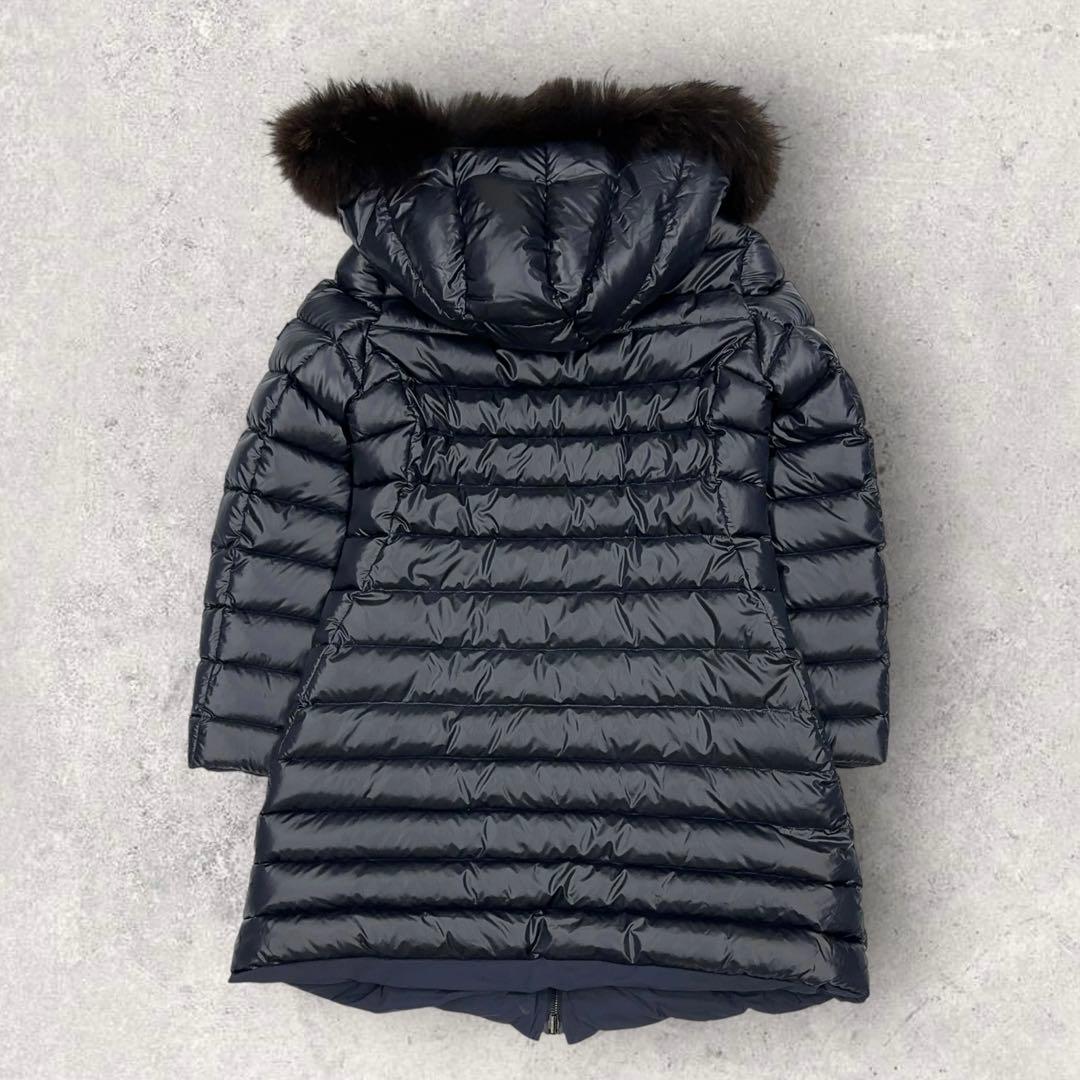 11561【美品・リバーシブル】TATRAS☆ファー付きダウンジャケットコート