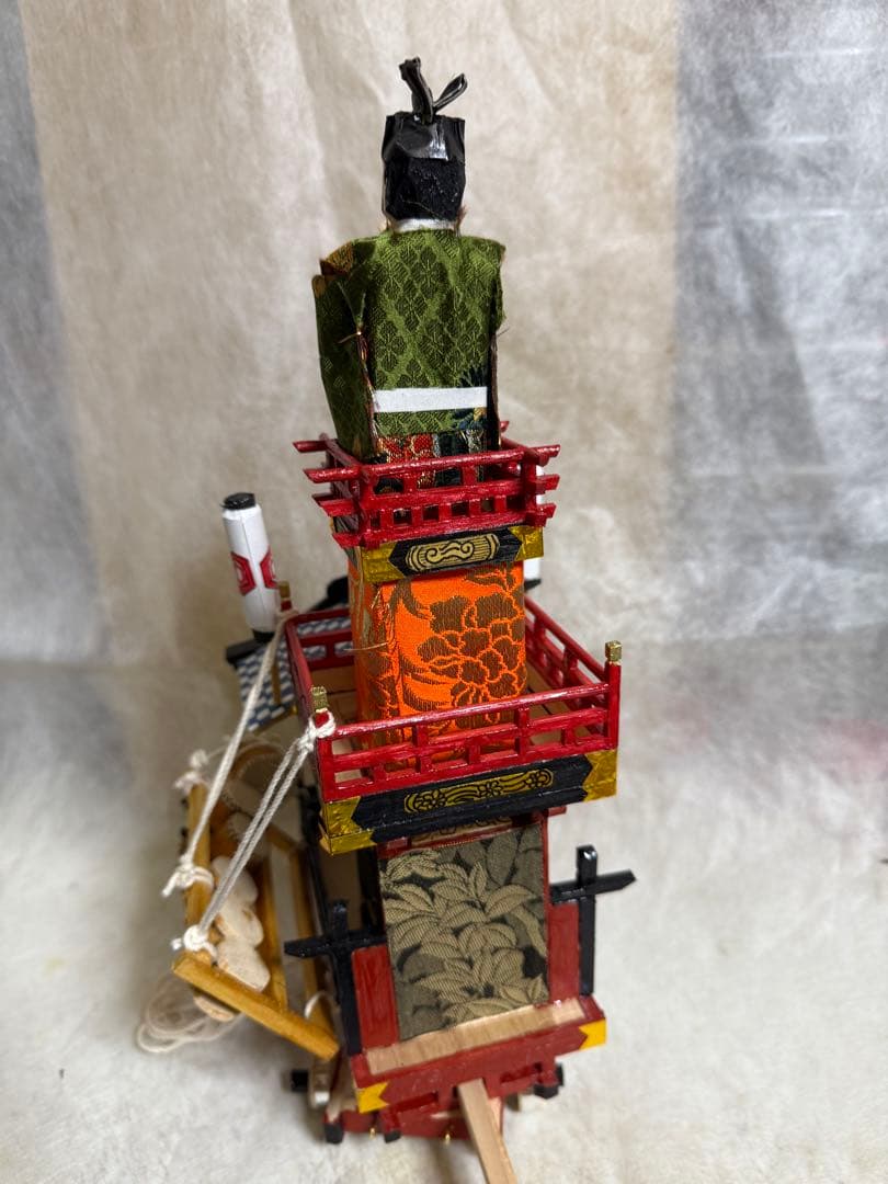 土浦祇園祭　城北町山車ミニチュア/送料込み