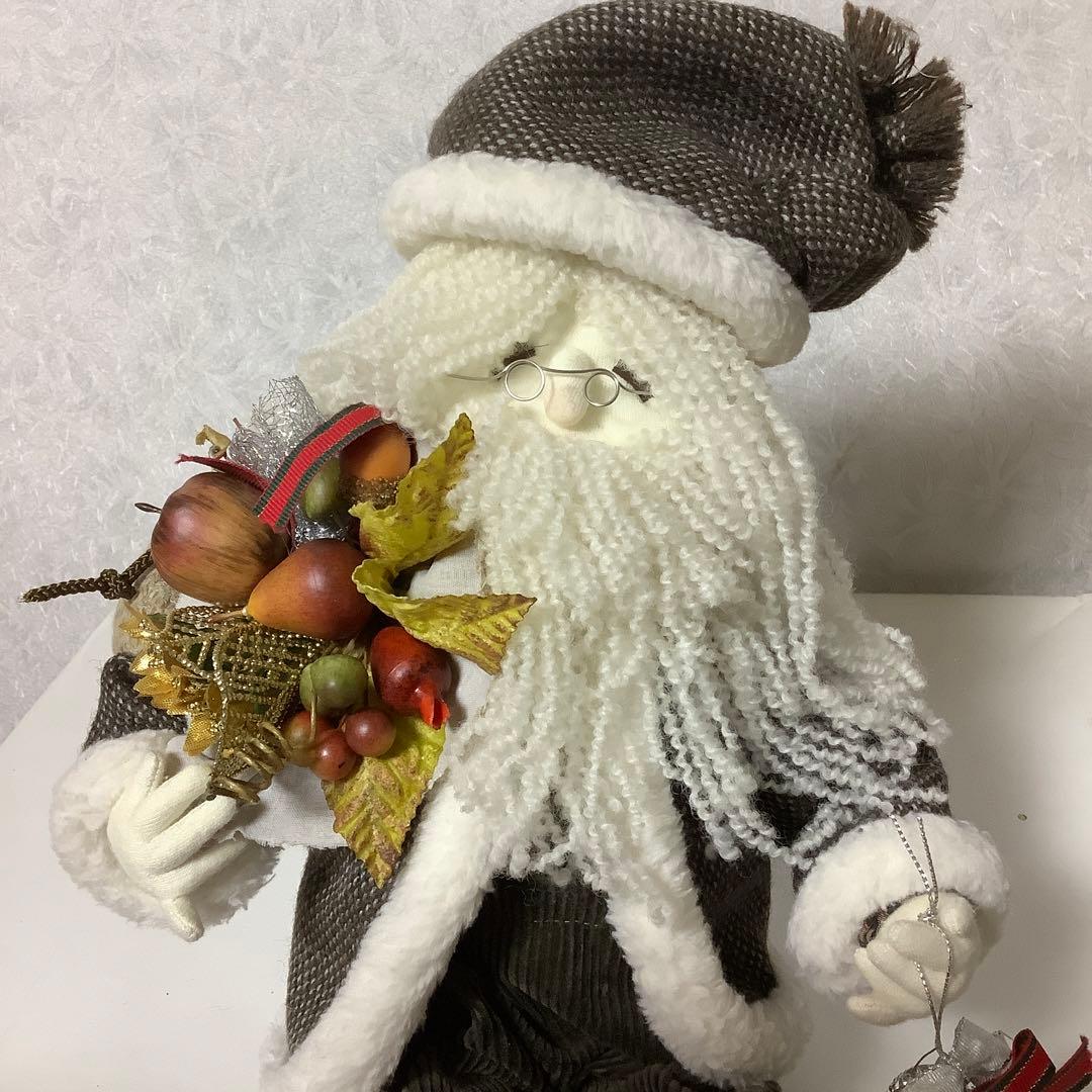 米山京子風　サンタクロース　サンタおじいさん　プレゼント　人形　ドール　ほっこり