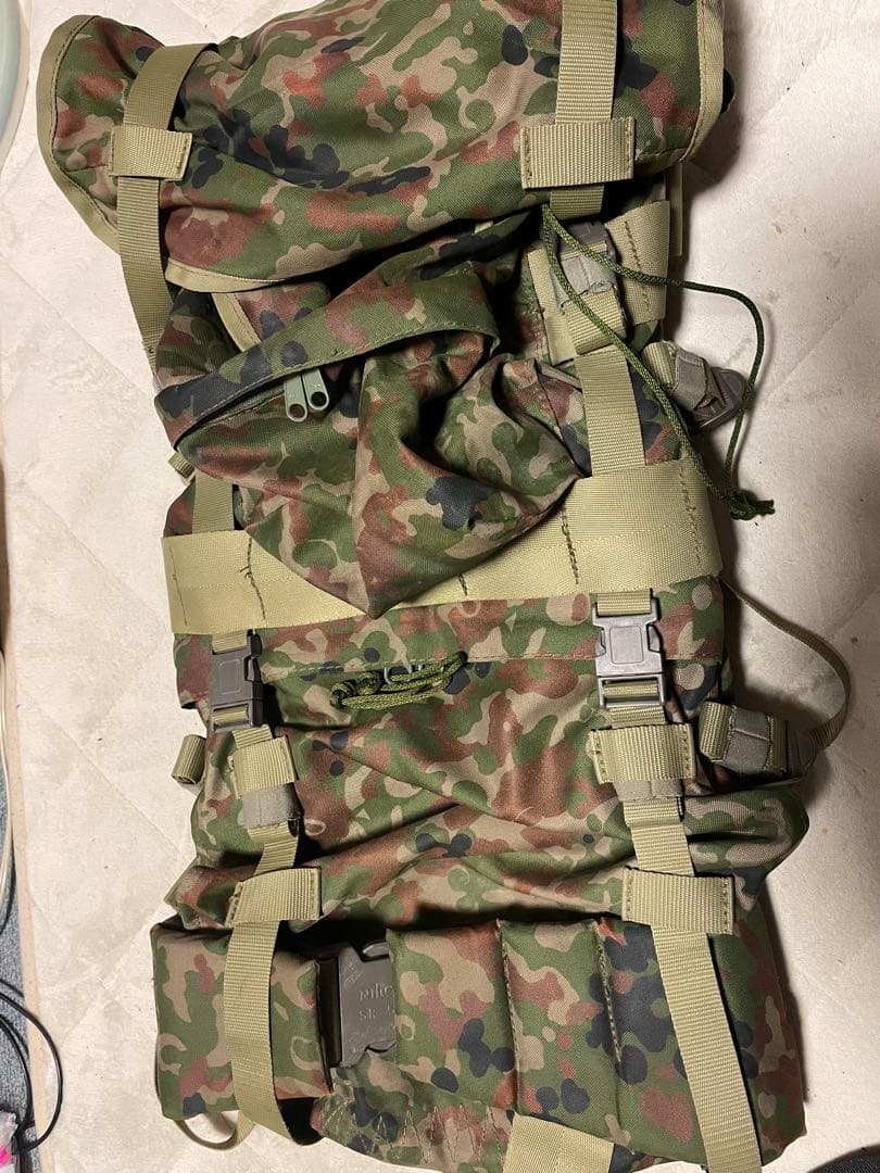 迷彩バックパック+背嚢１型