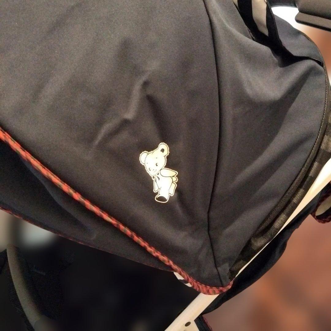 こえり　familiar アプリカ　ネイビー ベビーカー