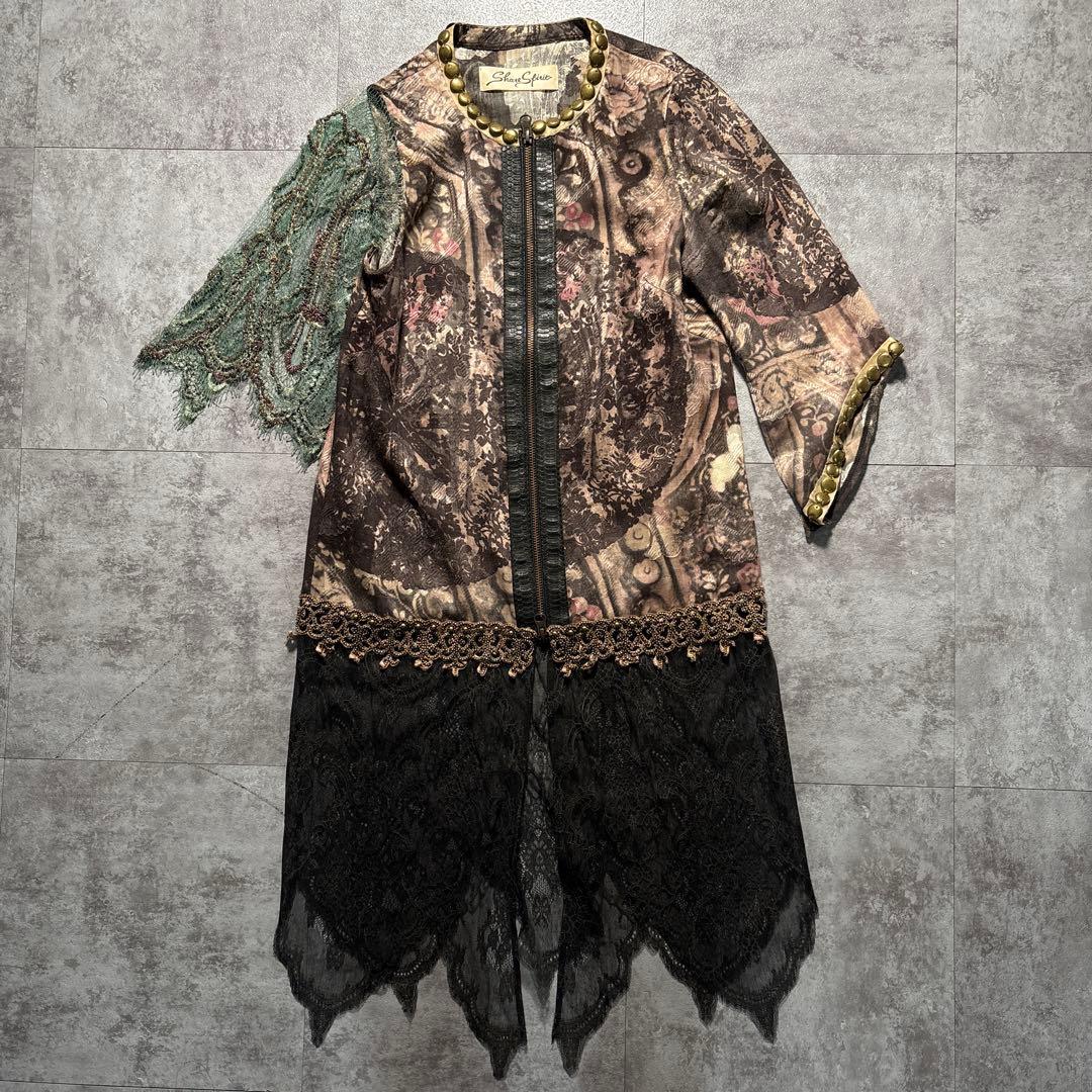 初期　SHARE SPIRIT レースワンピース　蛇革　チュニック　hyde