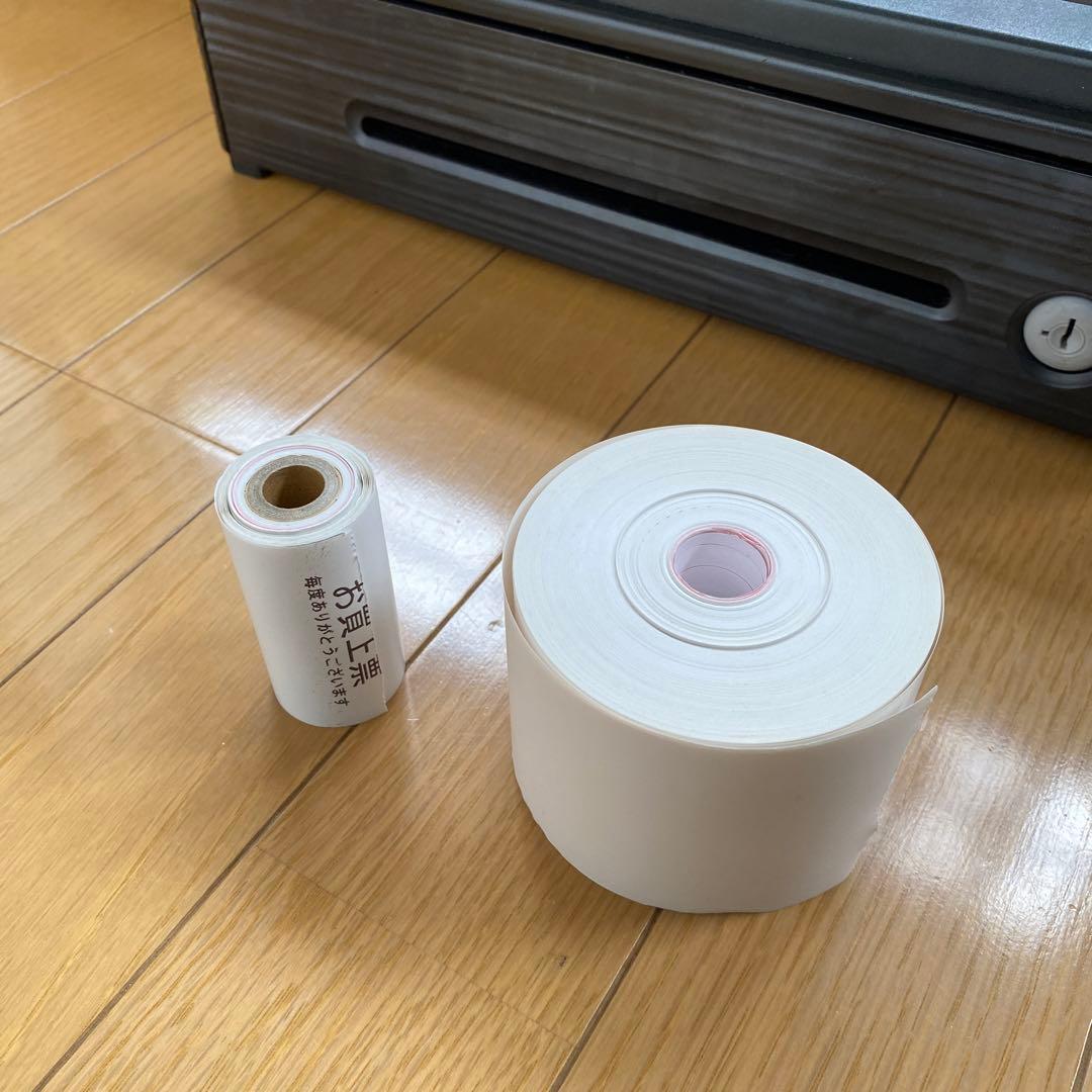 SHARP 電子レジスタ XE-A147 B 【※プリンタカバー欠品】