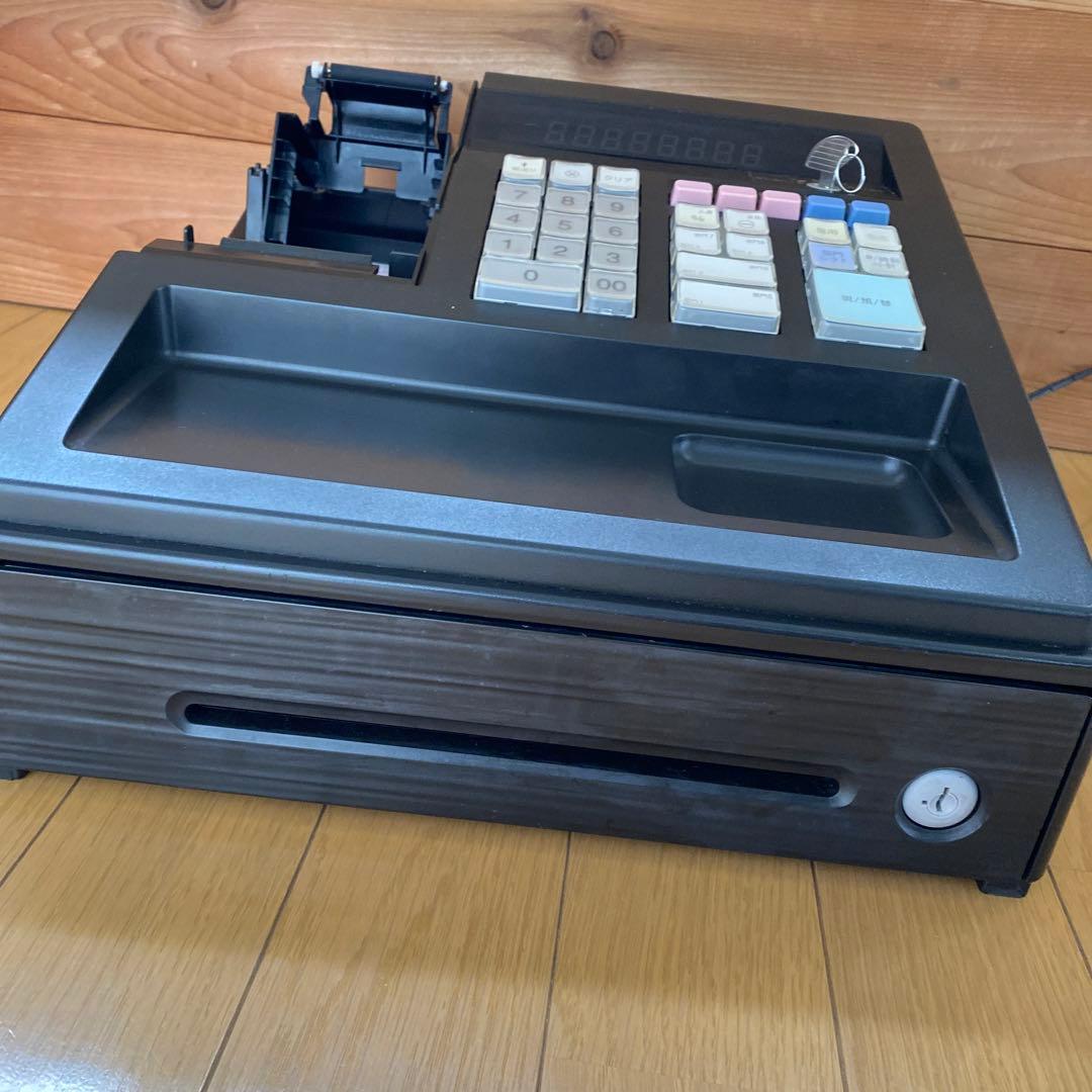 SHARP 電子レジスタ XE-A147 B 【※プリンタカバー欠品】
