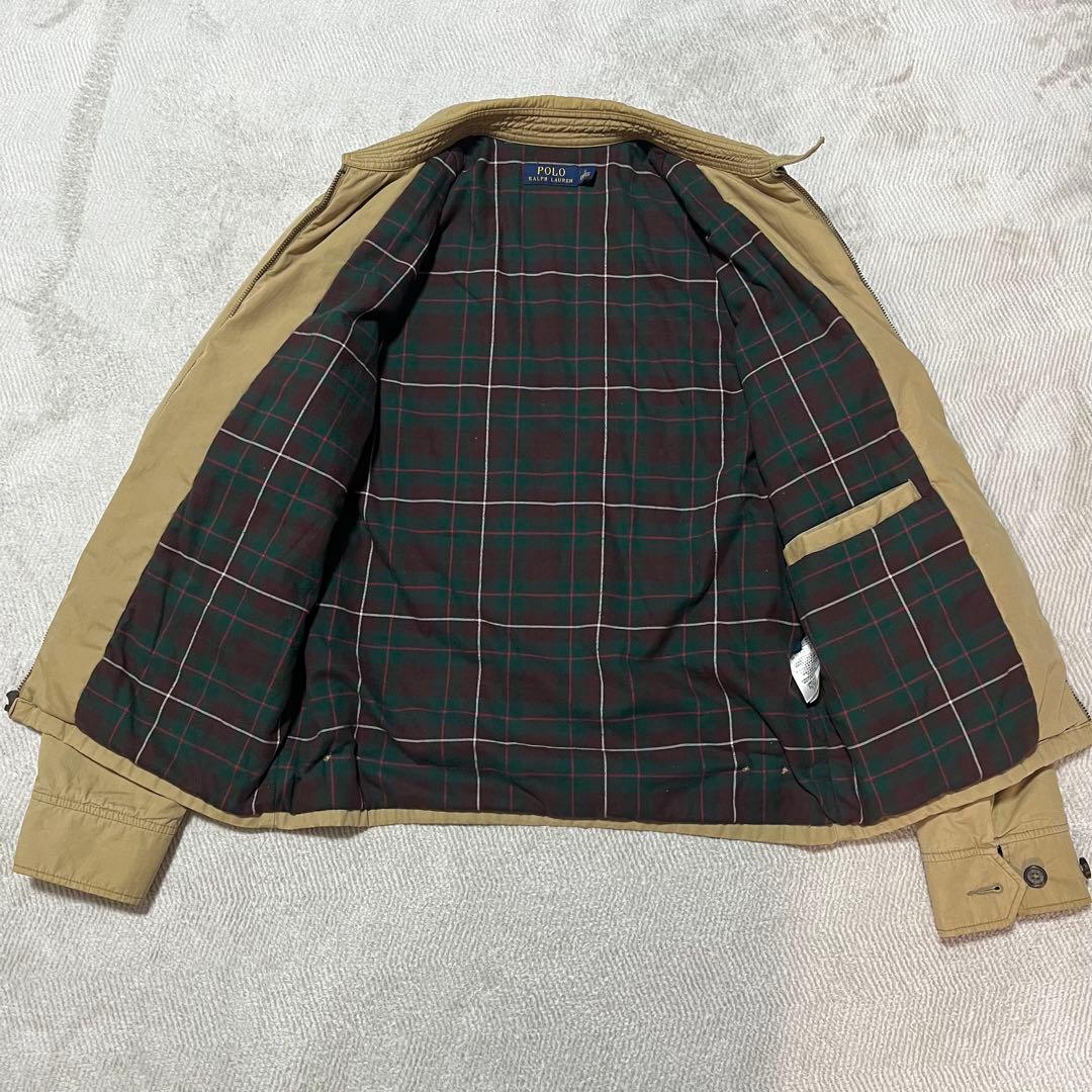 【美品】Ralph Lauren POLO スイングトップ ベージュ S