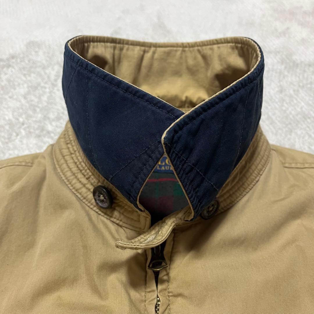 【美品】Ralph Lauren POLO スイングトップ ベージュ S