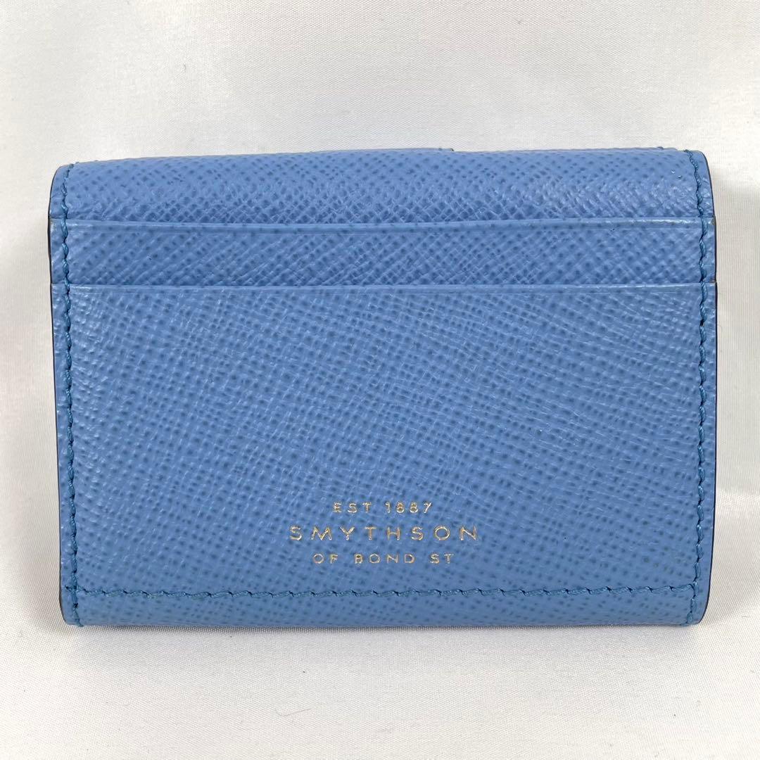 未使用に近い SMYTHSON スマイソン 三つ折り財布 PANAMA パナマ