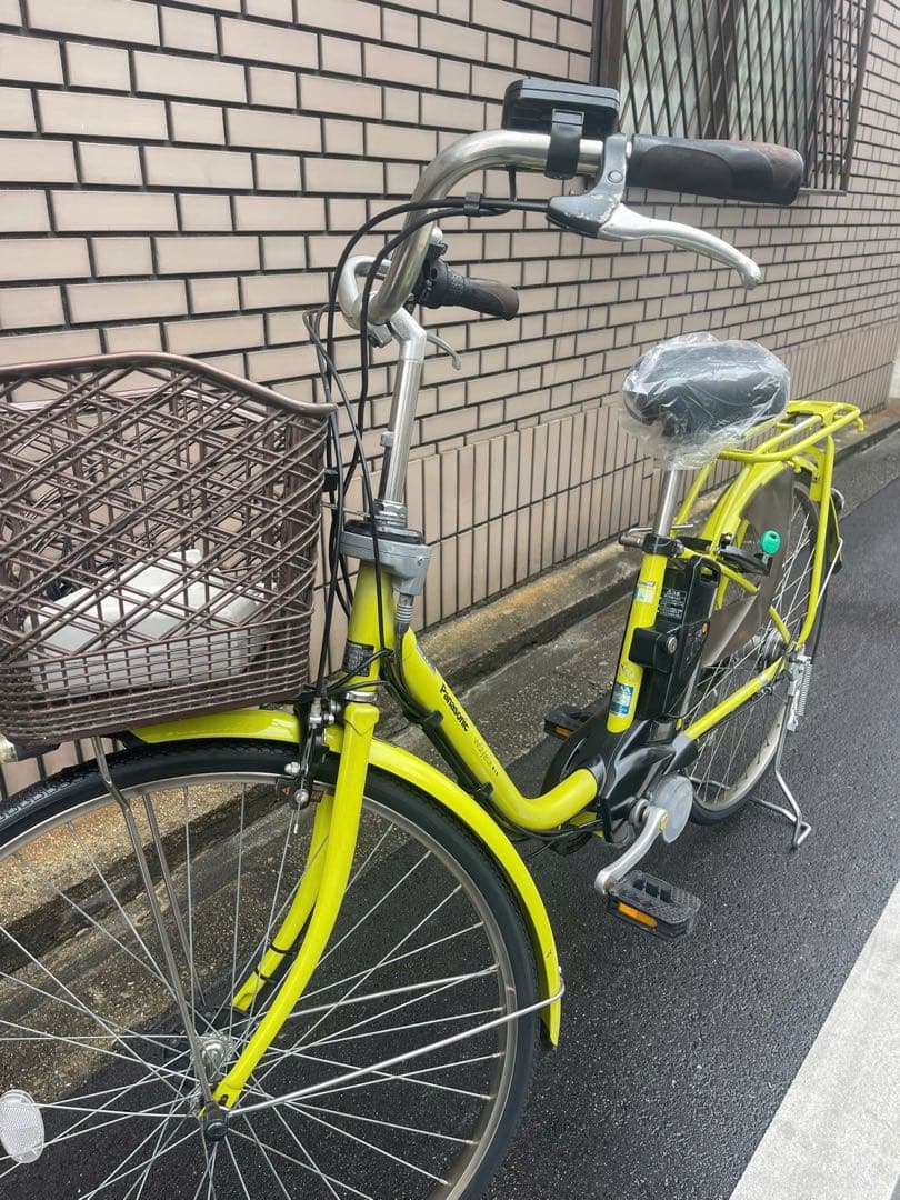 8.9Ah パナソニック　26インチ　電動アシスト自転車 長押し3点灯