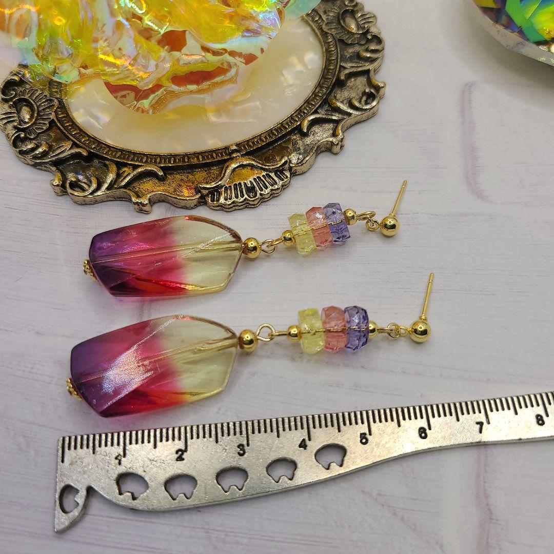 ハンドメイドピアス1865