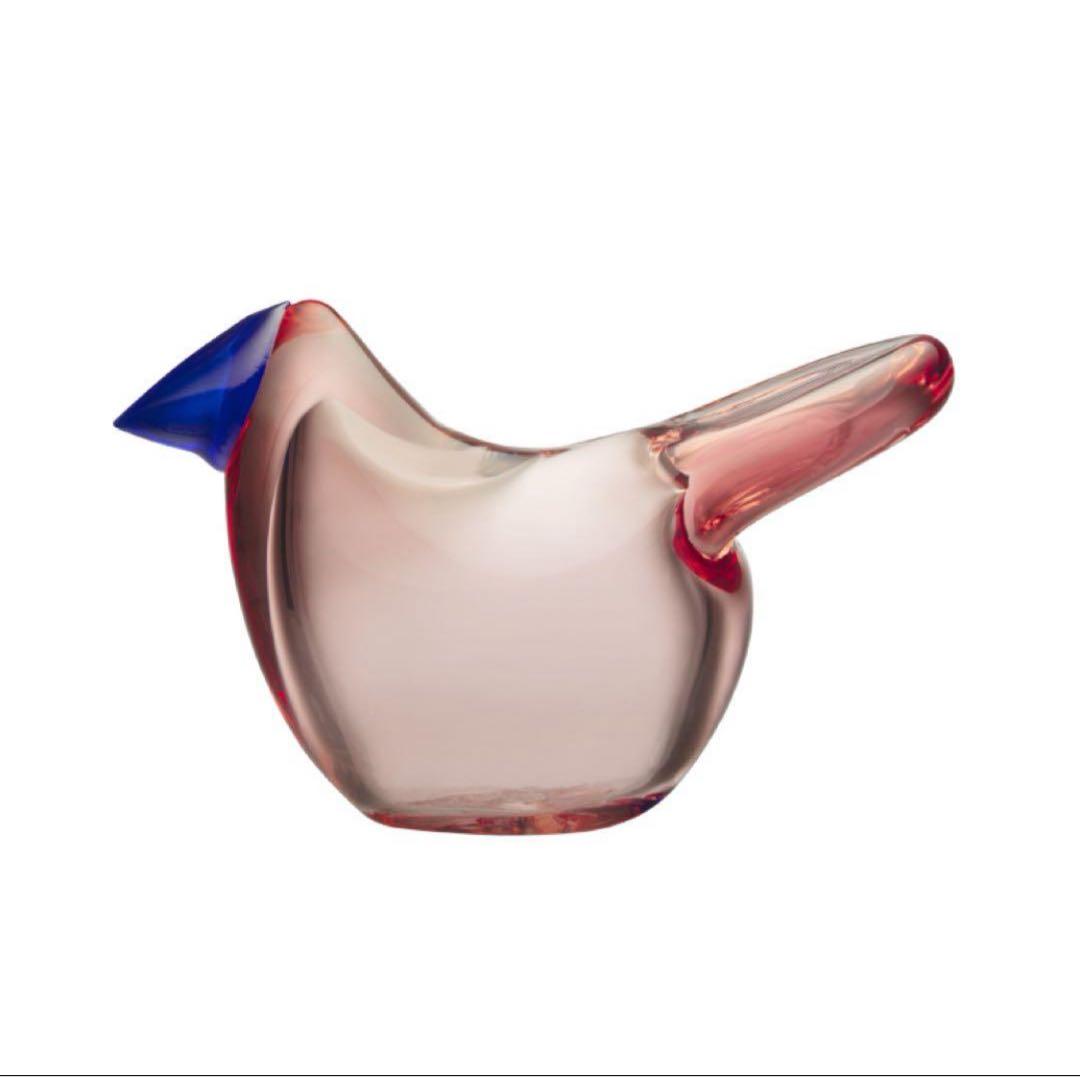 新品未使用品 イッタラ　バード バイ トイッカ シエッポ　サーモンピンク ブルー