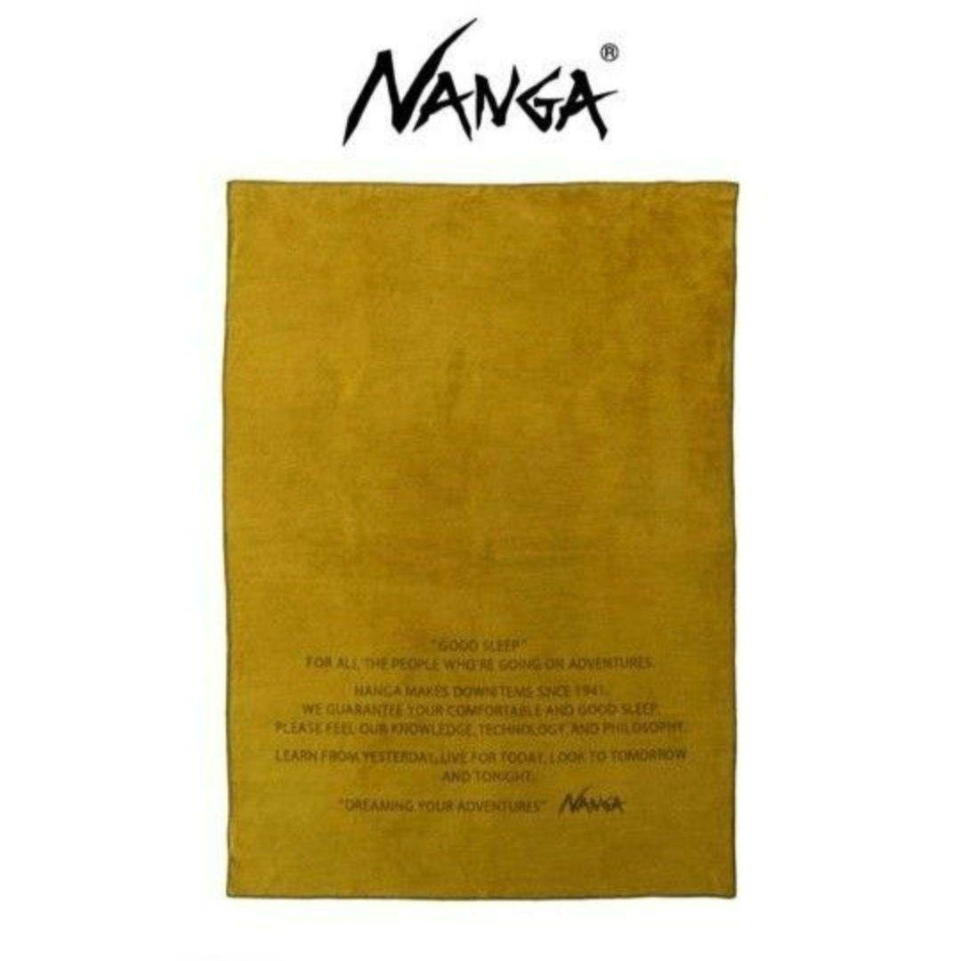 新品未開封 NANGA ナンガ コットンブランケット シングル ベージュカーキ