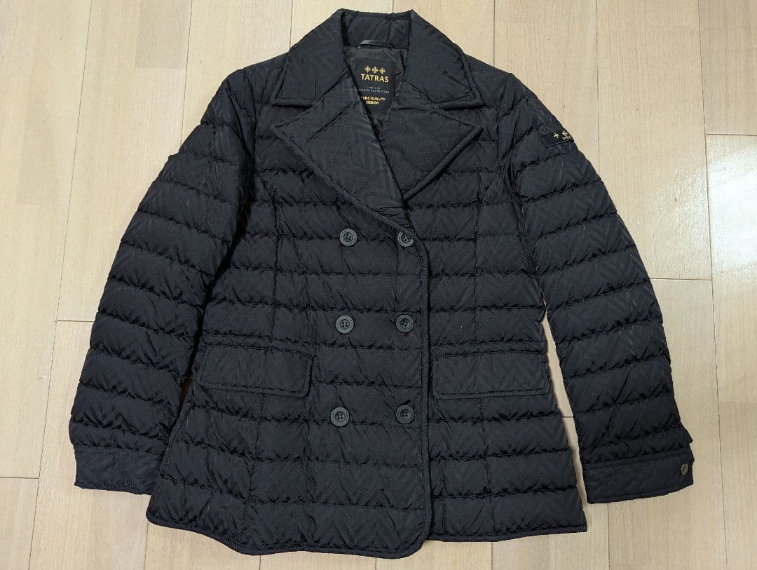 タトラス　ダウン ジャケット　レディース 　02 ブラック　Rライン