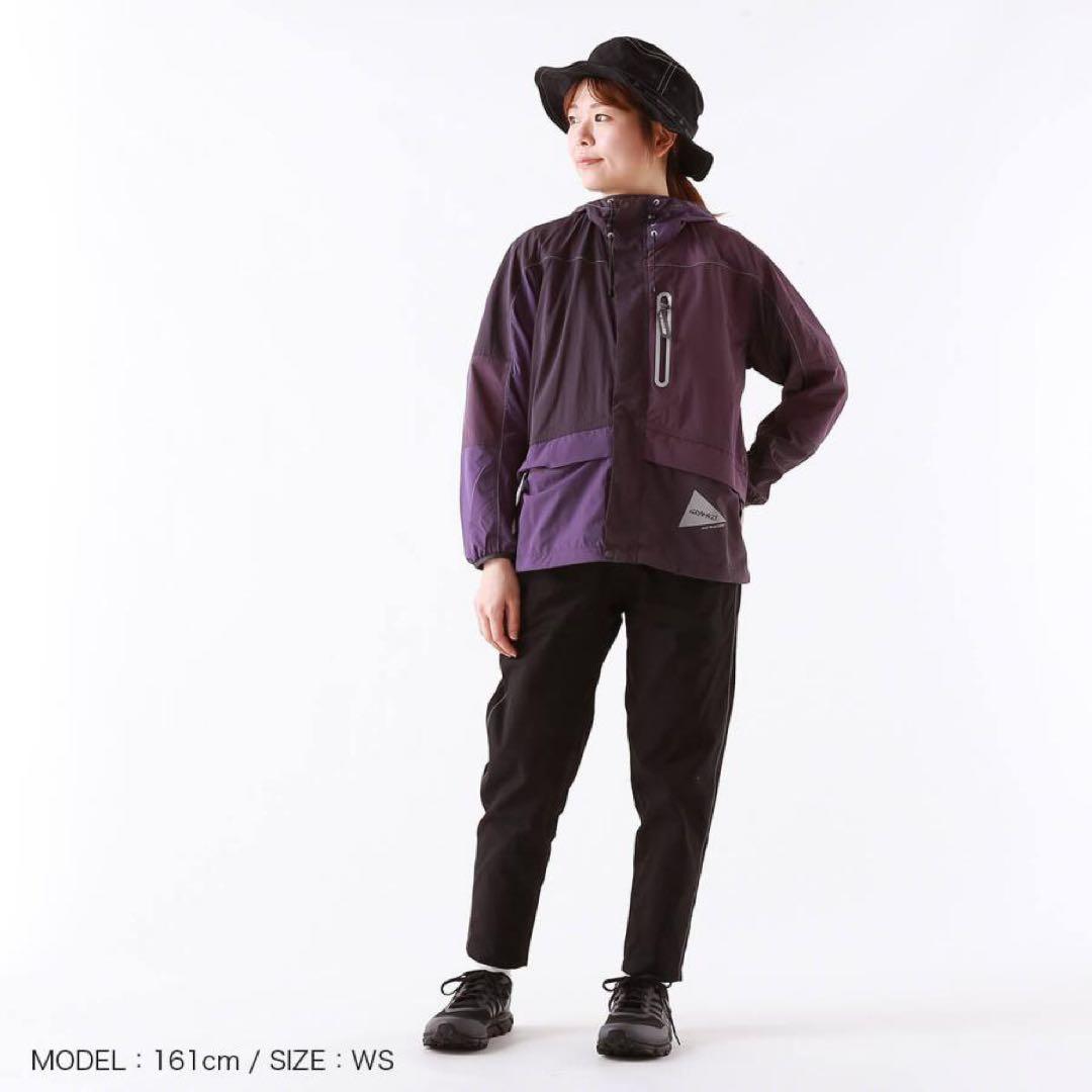 Gramicci x AND WANDERパッチワークウィンドパーカー Sサイズ