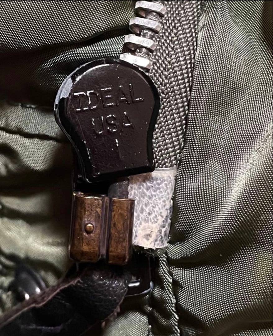 80s USA製 ALPHAアルファ N-2B フライトジャケットY2K