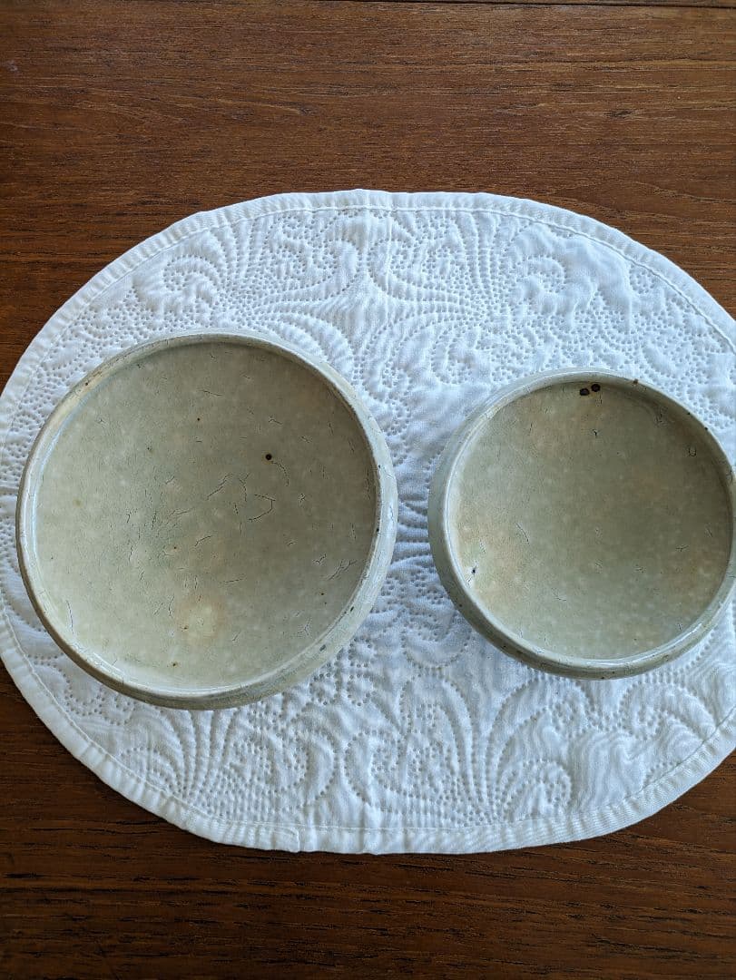 中村哲雄　粉引　2点セット 作家食器