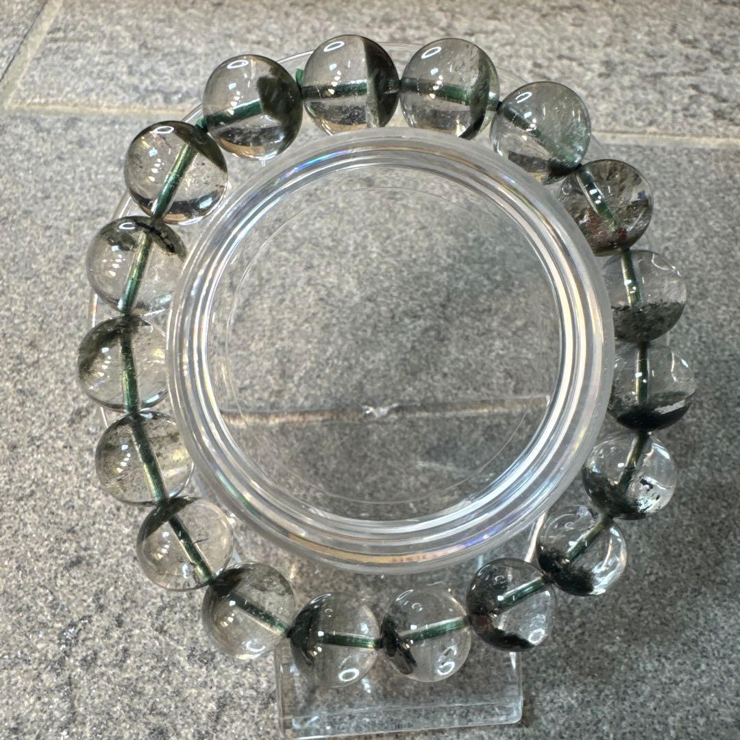 【高品質】グリーンガーデンクォーツ　10.9mm