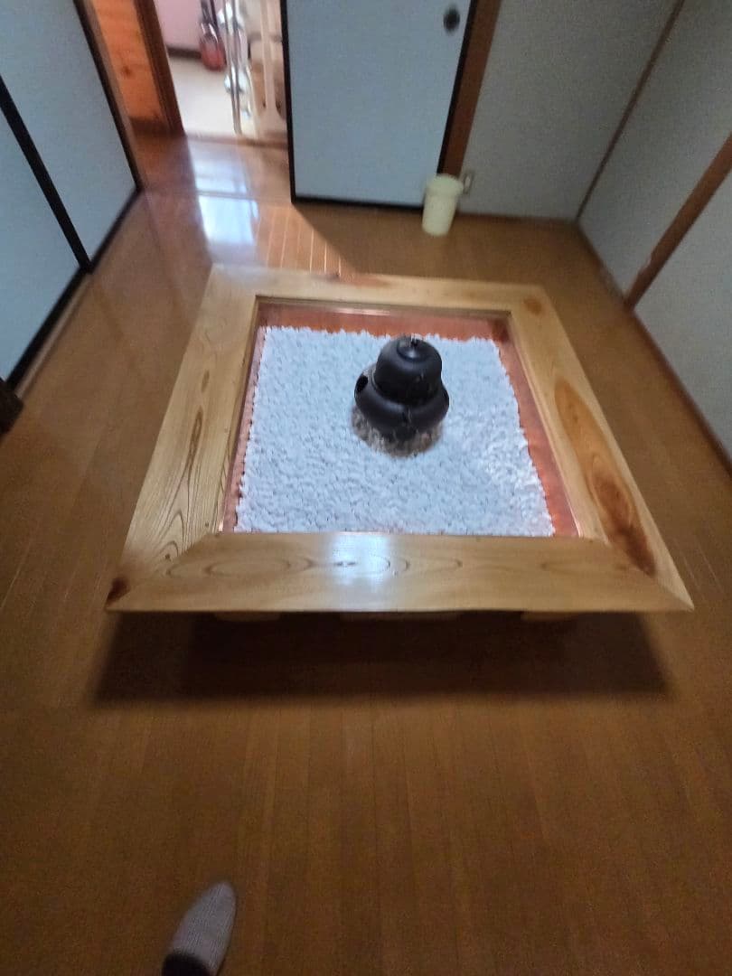 欅の囲炉裏