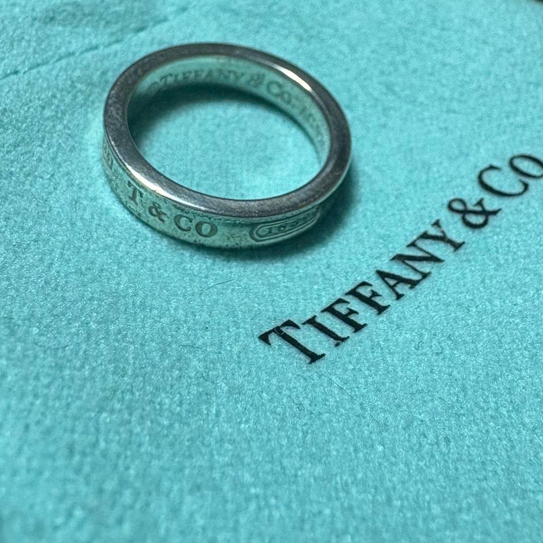 ティファニー ナローリング 1837 約7号 シルバー 925