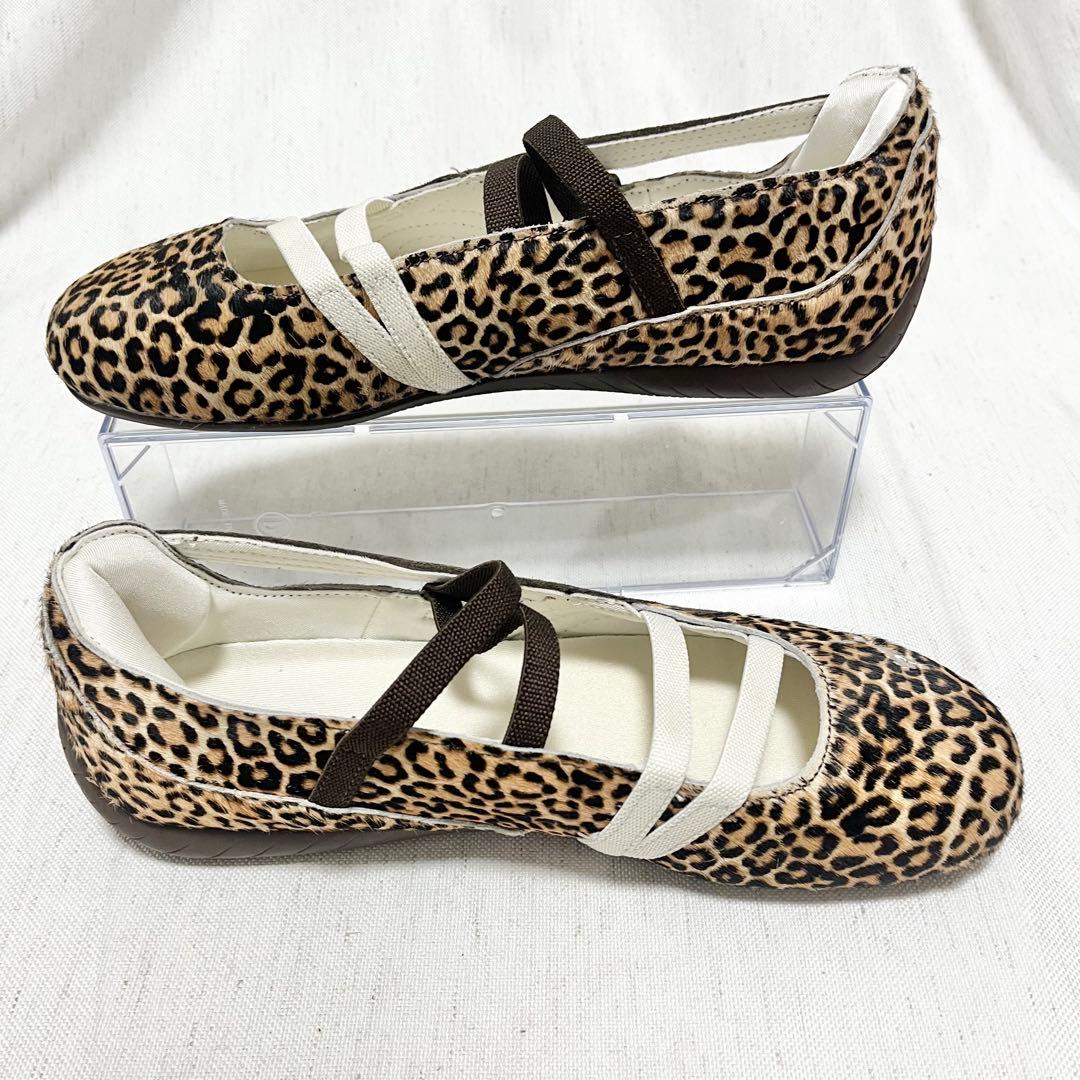 【未使用】PUMA プーマ　スピードキャット　バレエ　スニーカー　レオパード