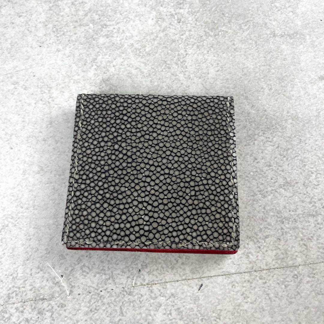 極美品✨ セルジュアモルソ ケース 小銭入れ ガルーシャ グレー