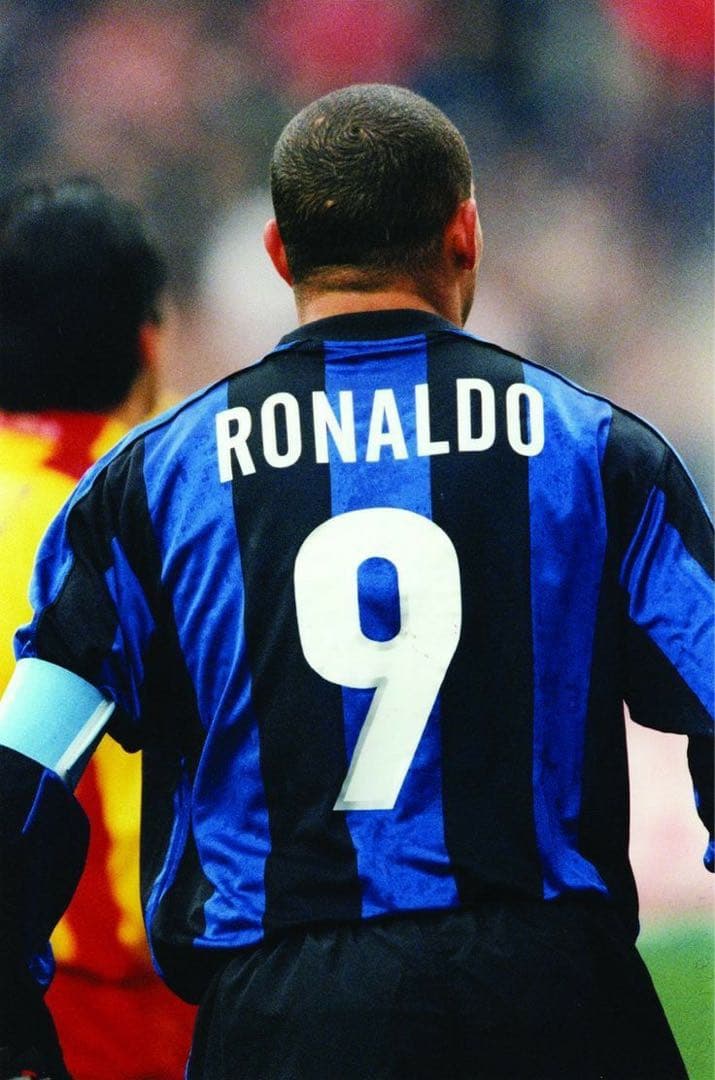 正規品 99/00 インテル•ミラノ ユニフォーム ロナウド Lサイズ