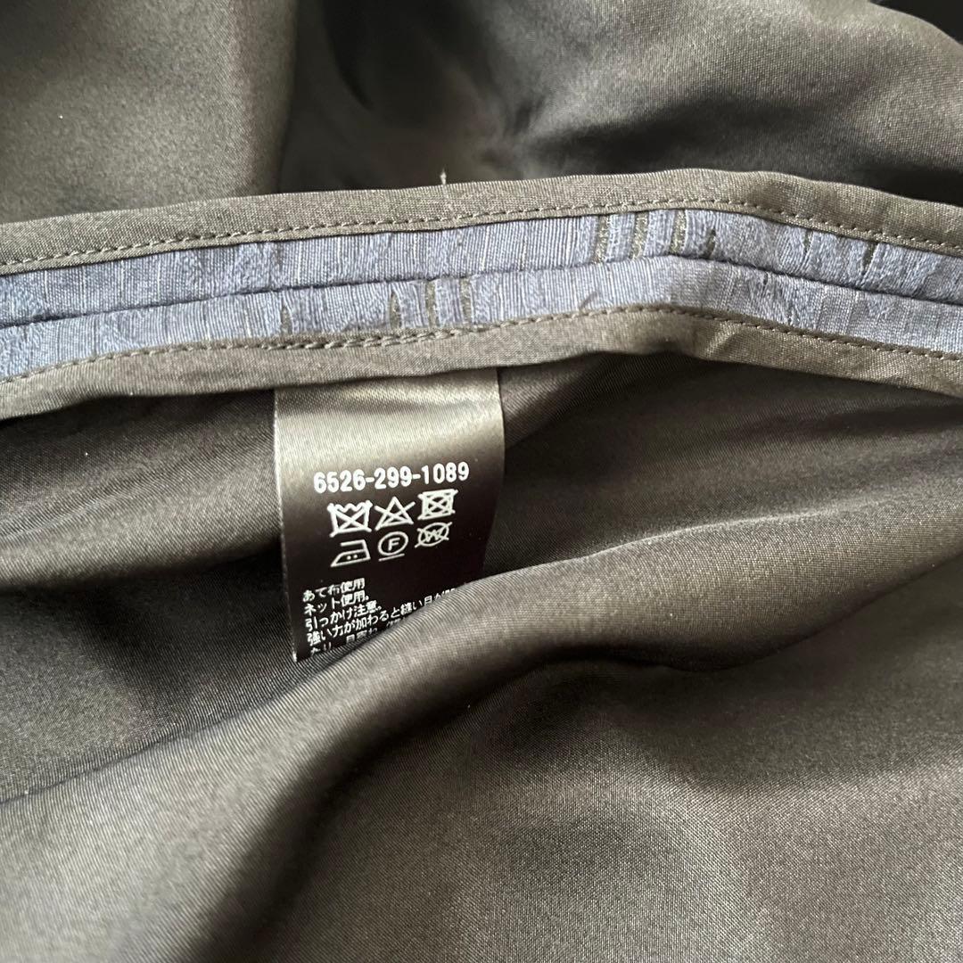 美品 ドゥロワー ネイビー エンダロイブ レース バルーンスリーブ ワンピース