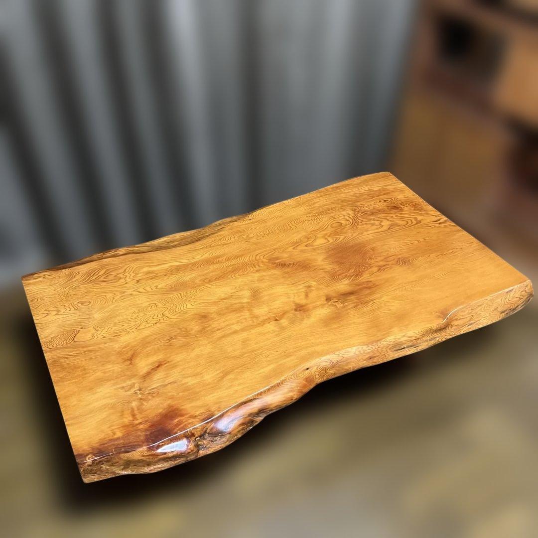 美品　希少　世界遺産　屋久杉　座卓　セパレートタイプ　樹齢1,000年以上