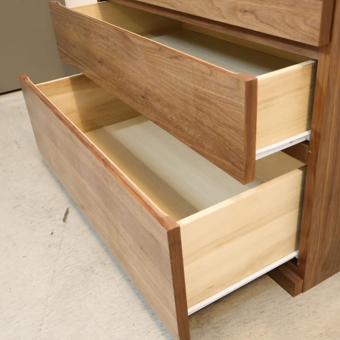 MUJI 無印良品 ウォールナット材 4段チェスト シンプル ナチュラルモダン