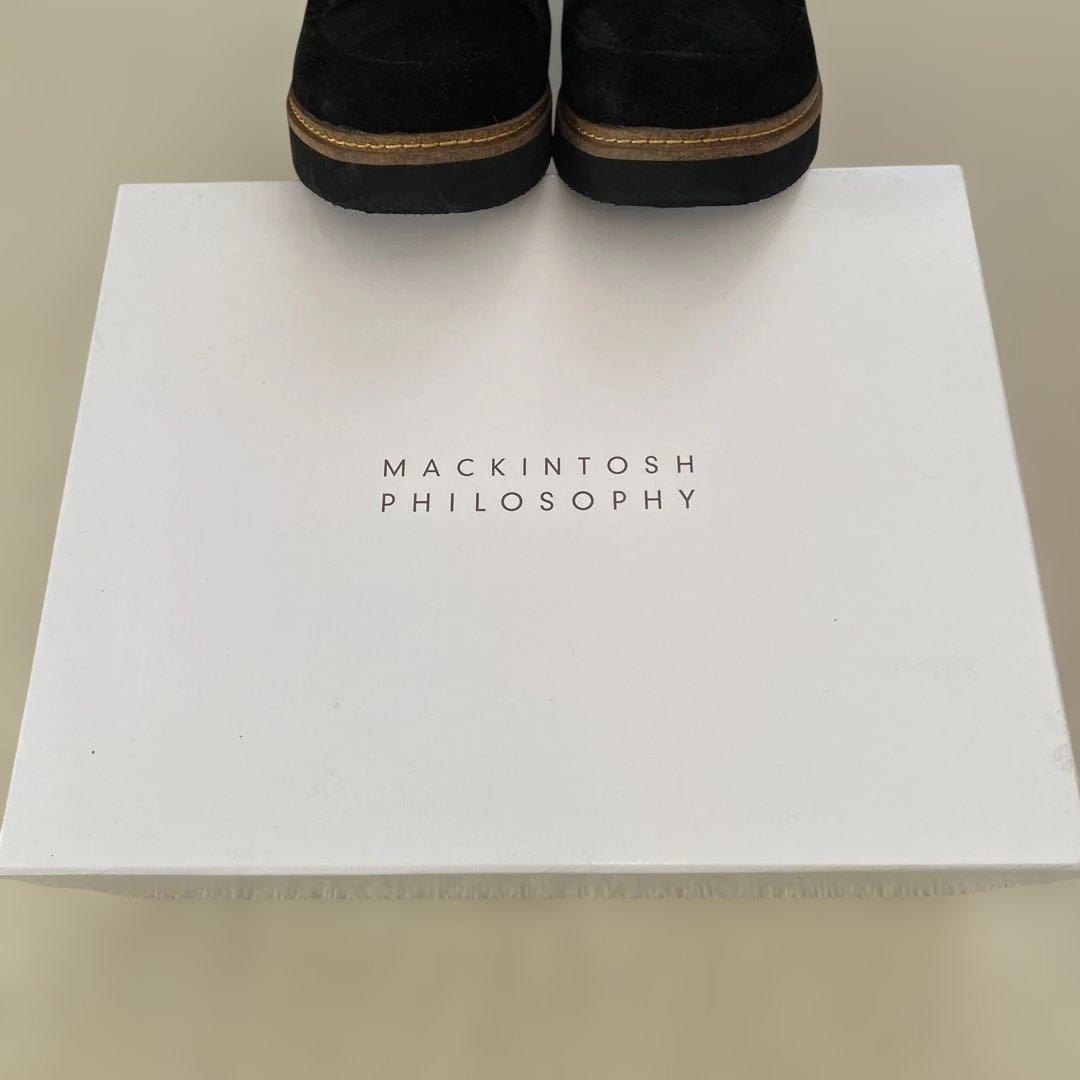 MACINTOSH PHILOSOPHY ベルクロストラップ ボアスニーカー