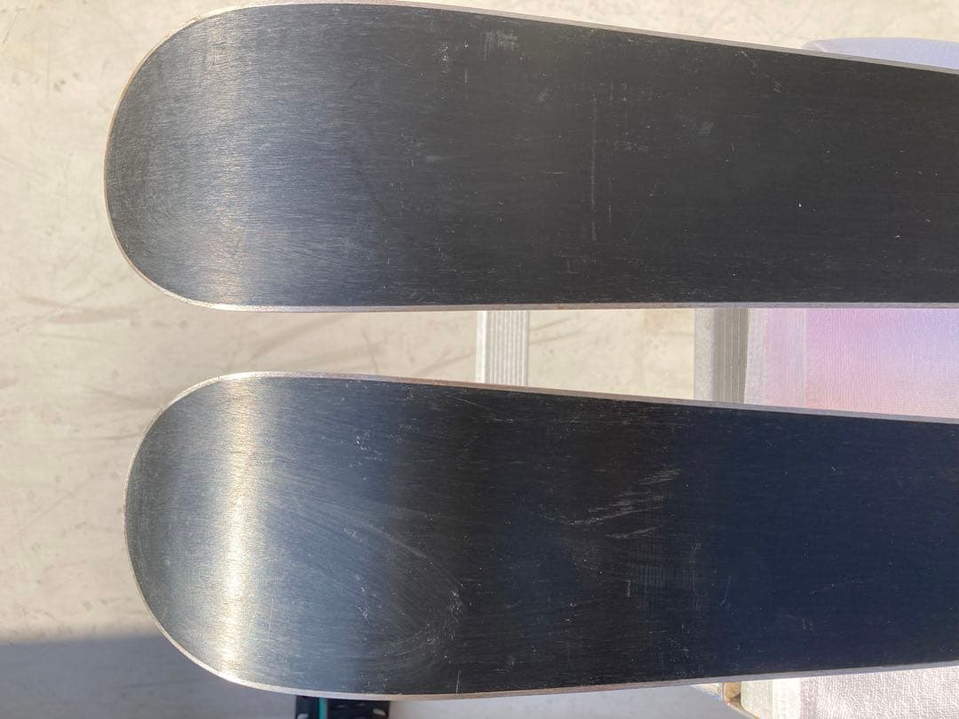 【美品】ショートスキー(ファン　ミッド　ミドル)ボードと解放ビィンディングセット