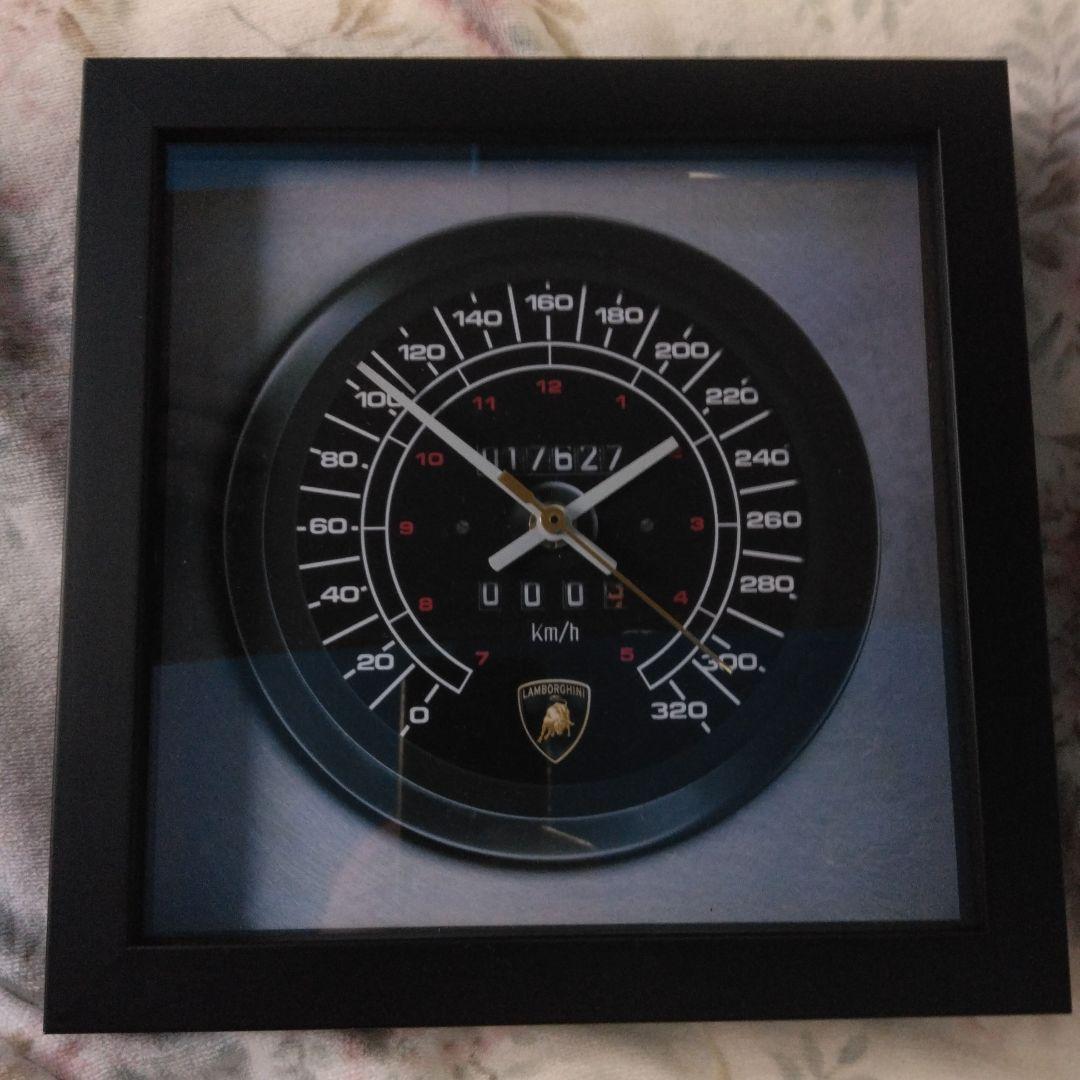 ランボルギーニカウンタック クロック 240mm x 240mm x 34mm
