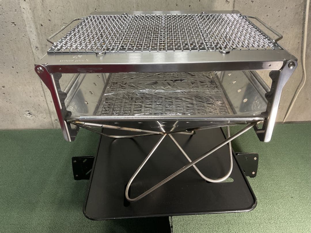 新品 セイエン ＆ 新品・中古 焚火台 L フルセット スノーピーク